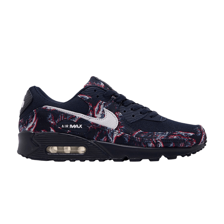 Nike Air Max 90 Premium 'Printed Canvas Blue' IQ0171 900