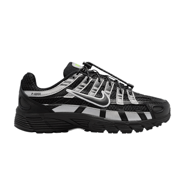 Nike P-6000 GS 'Black Metallic Silver Volt Ice'