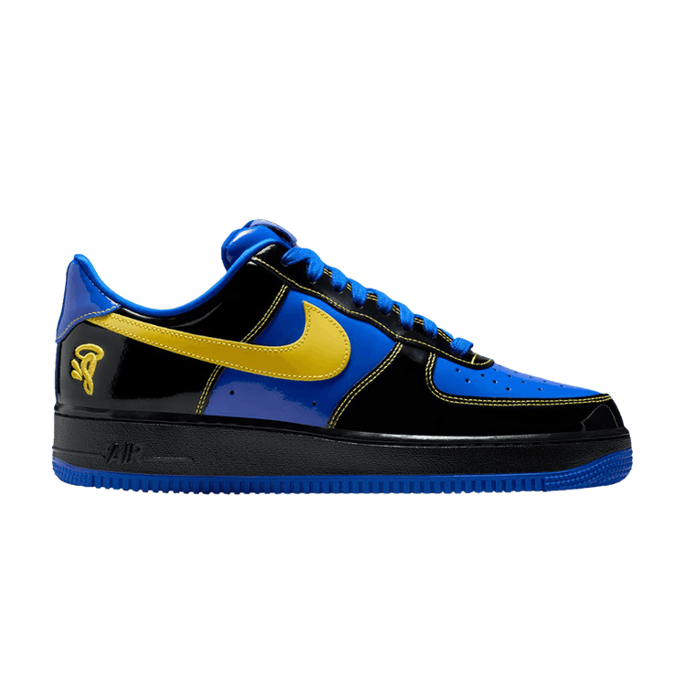 Central Cee x Nike Air Force 1 Low 'Black Optic Yellow' Friends & Family IQ1402 010