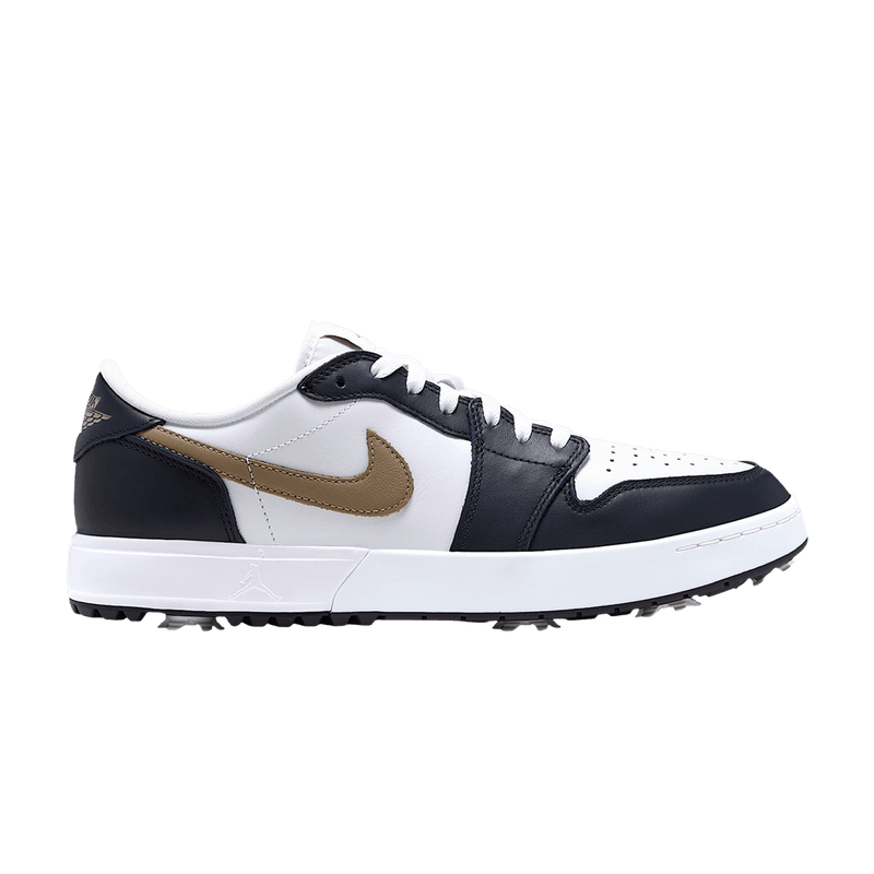 Air Jordan 1 Low G Spiked Golf 'White Dark Obsidian Khaki' IQ3417 102