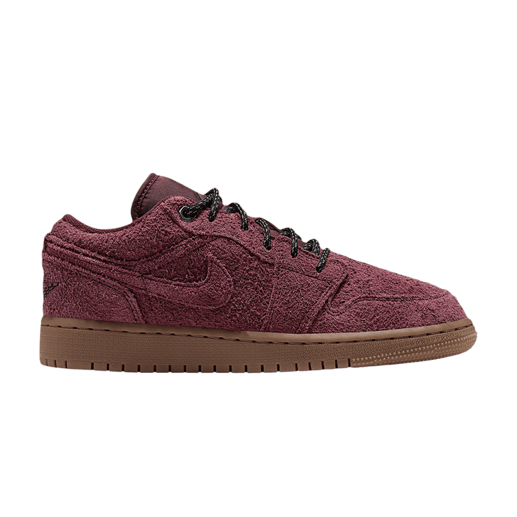 Air Jordan 1 Low SE GS 'Dark Team Red Gum Medium Brown Black' IQ5229 600