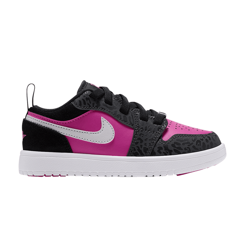 Air Jordan 1 Low Alt SE PS 'Black Anthracite White Laser Fuchsia' IQ5646 001