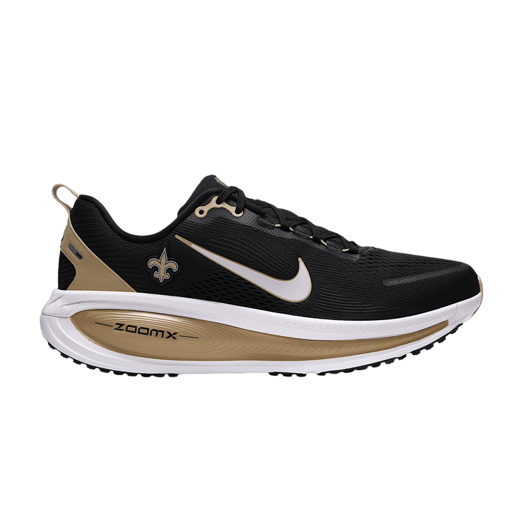 Nike Vomero 18 x New Orleans Saints NFL Road 'Black Team Gold White' IQ6015 001