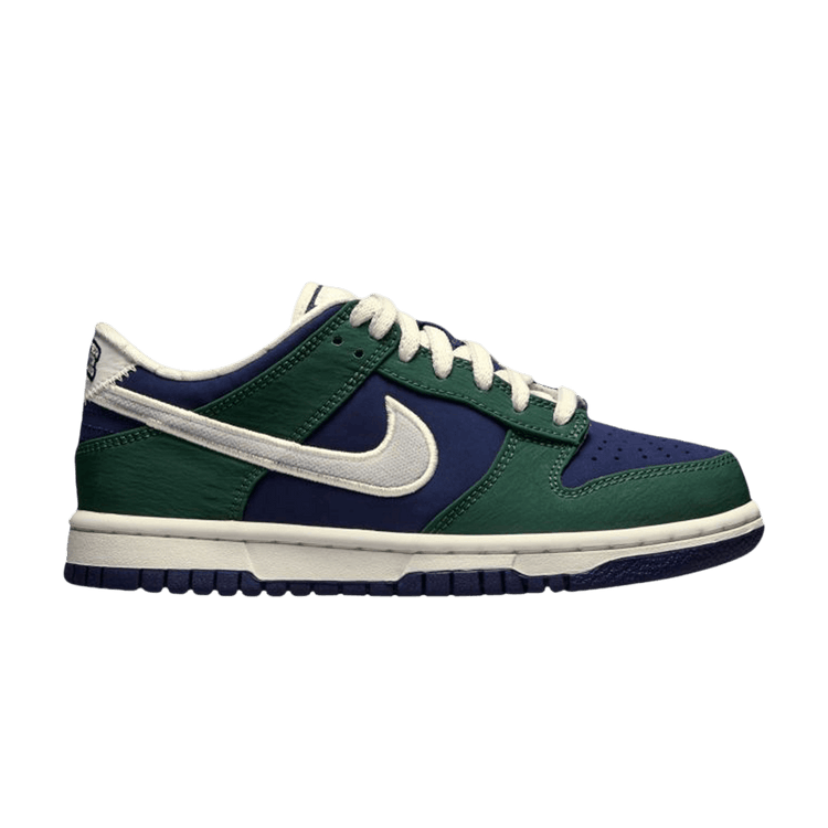 Nike Dunk Low Lv8 GS 'Blue Void Strata Grey Sail' IQ6535 401