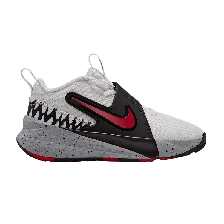 Nike Team Hustle D 12 SE PS 'Summit White Wolf Grey' IQ6544 100
