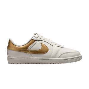 Wmns Air Jordan Skyline Low 'Swan Black Metallic Gold'