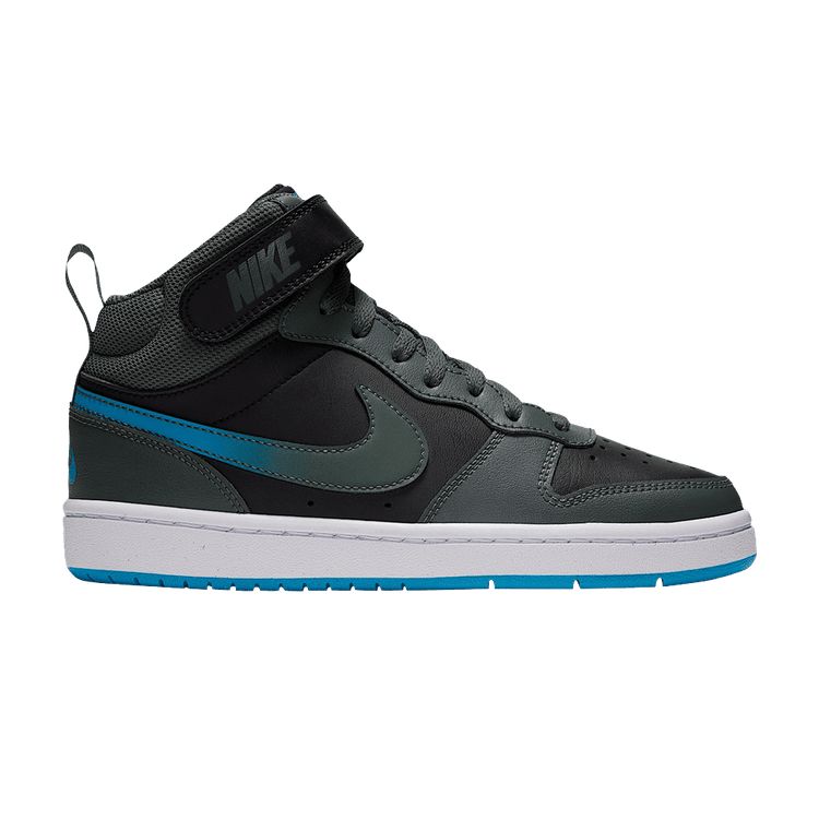 Nike Court Borough Mid 2 GS 'Black Camo Green' IQ7048 002