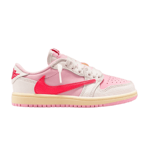 Travis Scott x Air Jordan 1 Retro Low OG PS 'Sail Tropical Pink'