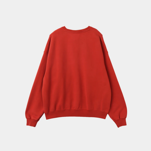 Air Jordan x Nigel Sylvester Brick After Brick Fleece Crewneck Sweatshirt 'Vermilion/Sail'