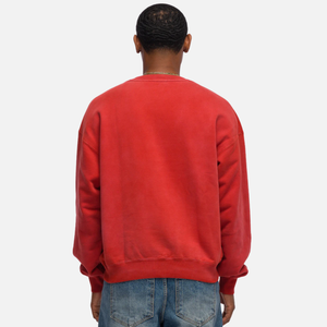 Air Jordan x Nigel Sylvester Brick After Brick Fleece Crewneck Sweatshirt 'Vermilion/Sail'