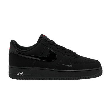 Nike Air Force 1 Low '07 LV8 'Black Patent Swoosh'