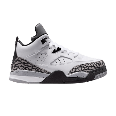 Air Jordan Son Of Mars Low PS 'White Black Cement Grey Gym Red'