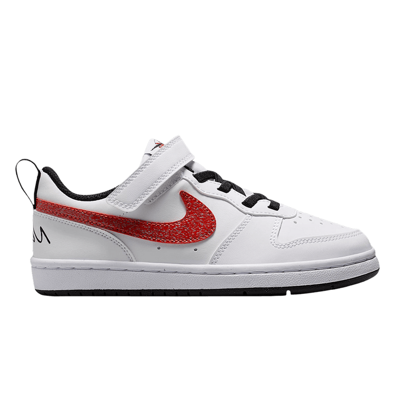Nike Court Borough Low PS 'White Picante Red' IR1529 100