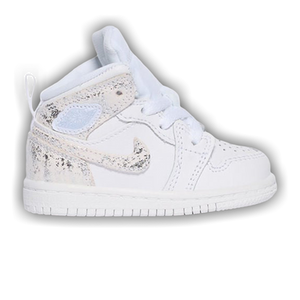 Air Jordan 1 Mid SE TD 'White Field Silver'
