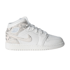 Air Jordan 1 Mid GS 'White Field Silver'