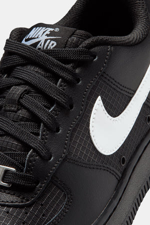 Nike Air Force 1 Tech GS 'Black White'