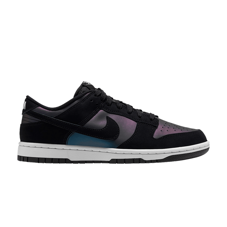 Nike Wmns Dunk Low SE Iridescent 'Black White Black' IR5590 002