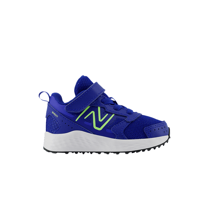 New Balance Fresh Foam 650 Bungee Lace Top Strap Toddler 'Team Royal Bleached Lime Glow' IT650BB1
