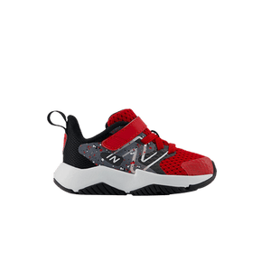 New Balance Rave Run v2 Bungee Lace Top Strap Toddler 'Team Red Black Cement'
