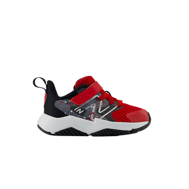 New Balance Rave Run v2 Bungee Lace Top Strap Toddler 'Team Red Black Cement'
