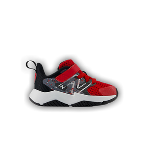 New Balance Rave Run v2 Bungee Lace Top Strap Toddler 'Team Red Black Cement'