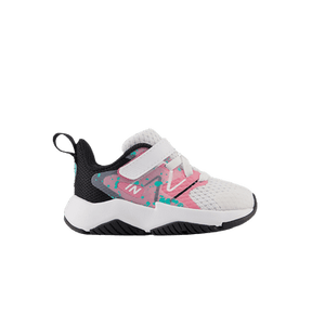 New Balance Rave Run v2 Bungee Lace Top Strap Toddler 'White Real Pink Paint Splatter'