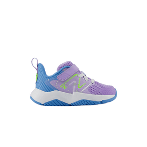 New Balance Rave Run v2 Bungee Lace Top Strap Toddler 'Lilac Glo Sky Blue'