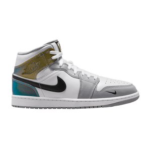 Air Jordan 1 Mid SE 'White Wolf Grey Black'