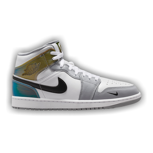 Air Jordan 1 Mid SE 'White Wolf Grey Black'