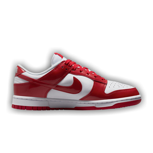 Nike Wmns Dunk Low SE 'Patent - White University Red'
