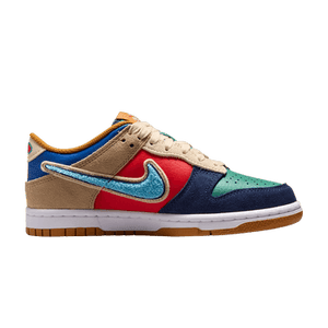 Nike Dunk Low GS 'Midnight Navy Noise Green'