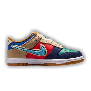 Nike Dunk Low GS 'Midnight Navy Noise Green'