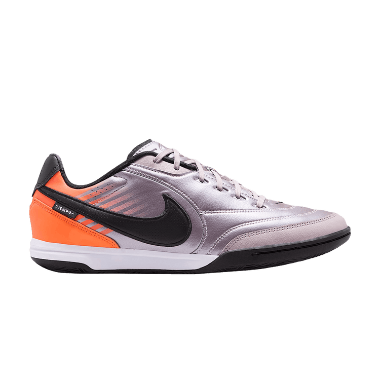 Nike Tiempo Streetgato Prm Heritage Indoor/Court Low 'Bleached Lilac Total Orange Black' IV6555 500