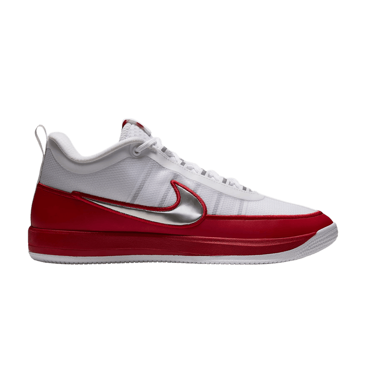Nike Book 2 'White University Red Metallic Silver' IZ2372 106