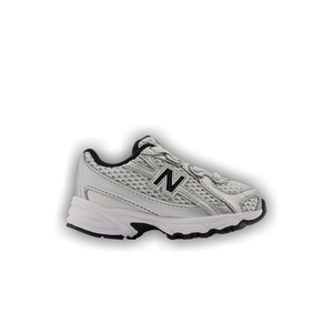 New Balance 740 Bungee Lace Toddler 'Silver Metallic Black'