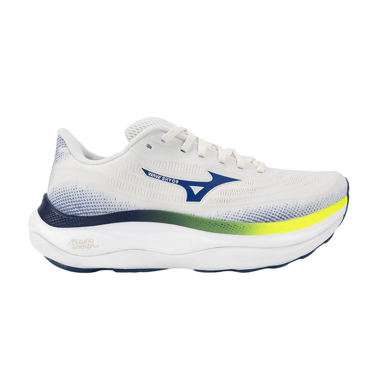 Mizuno Wave Sky 9 Super Wide 'White Blue Yellow' J1GC251151
