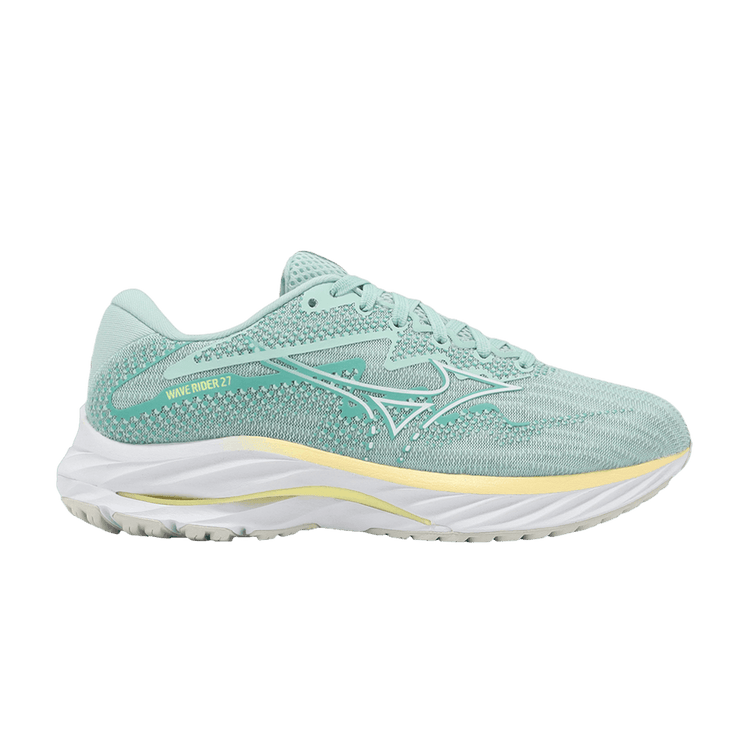 Mizuno Wmns Wave Rider 27 Super Wide 'Light Green White' J1GD230674