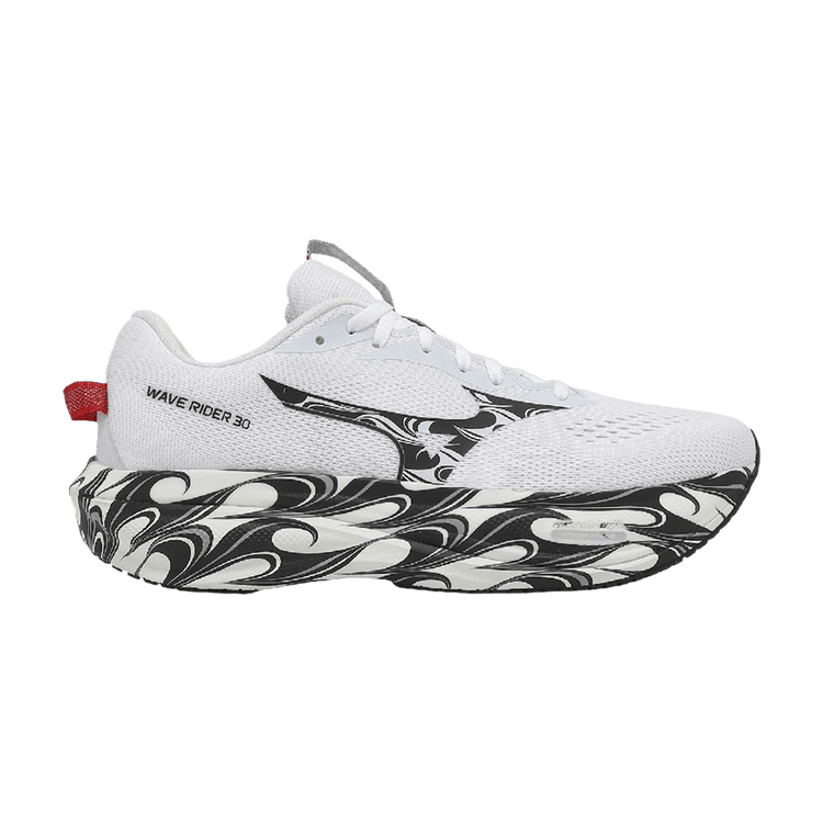 Mizuno Wave Rider 30 'White Black' J1GU262381