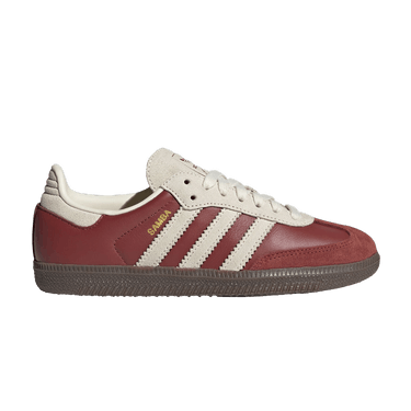 Adidas Samba OG J 'Preloved Ruby Cream White'