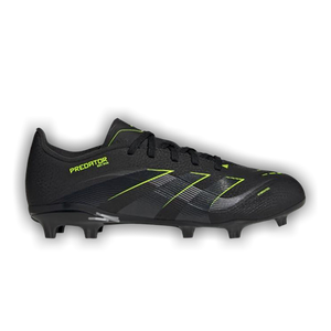 Adidas Predator League FG MG J 'Core Black Lucid Lemon'