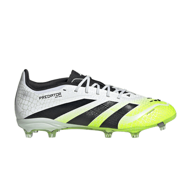 Adidas Predator Elite FG J 'Cloud White Lucid Lemon'