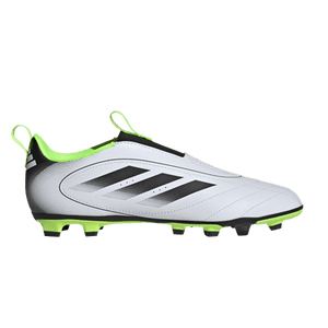 Adidas Goletto 9 Laceless FG MG K 'White Black Lucid Lemon'