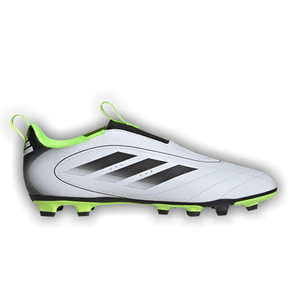 Adidas Goletto 9 Laceless FG MG K 'White Black Lucid Lemon'