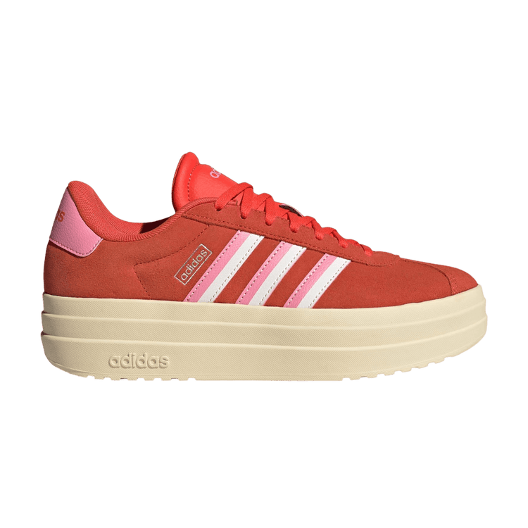 adidas Wmns VL Court Bold 'Bright Red Bliss Pink Cloud White' JI1786