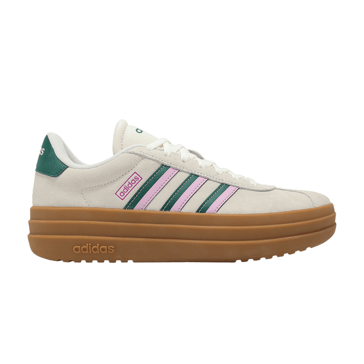 Adidas Wmns VL Court Bold 'Off White Collegiate Green Lilac' JI1788