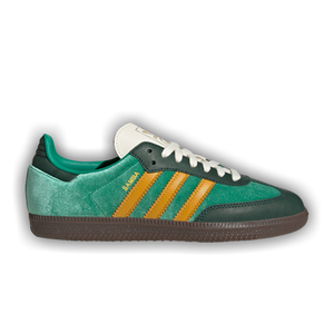 adidas Wmns Samba OG 'Green Preloved Yellow Velvet'