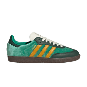 adidas Wmns Samba OG 'Green Preloved Yellow Velvet'