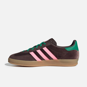 adidas Wmns Gazelle Indoor 'Dark Brown Pink Green Velvet'