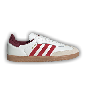 adidas Samba OG 'White Scarlet Shadow Red'
