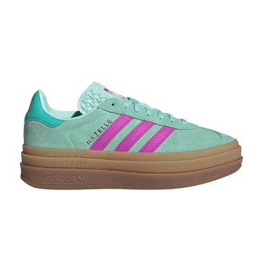adidas Gazelle Bold J 'Clear Mint Flash Pink'